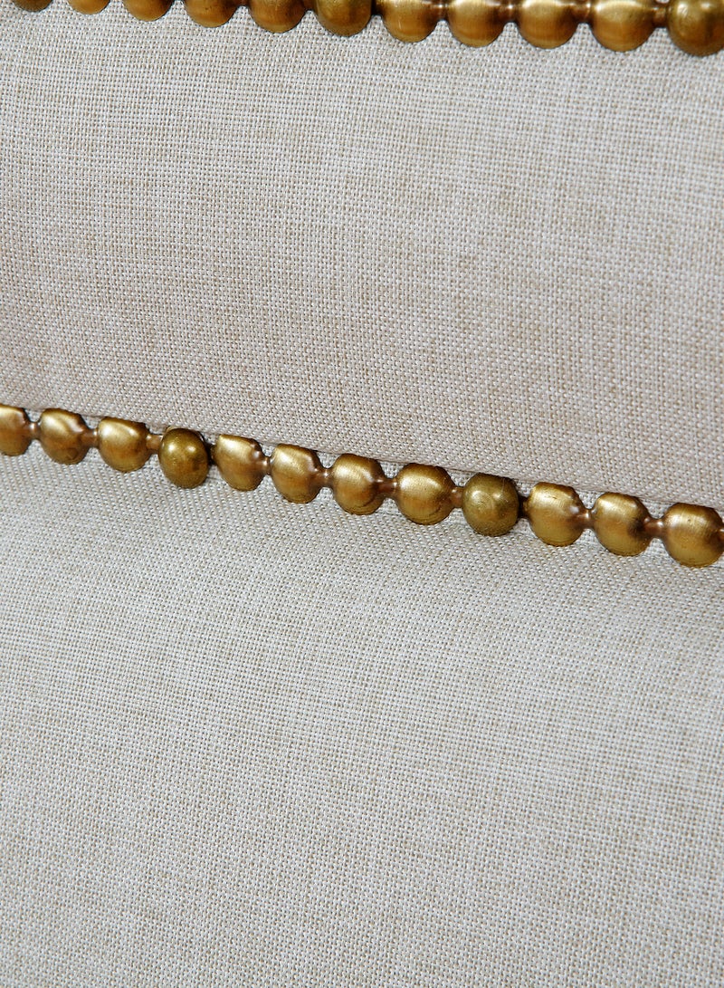 Switch - Fabric Headboard For King Size Bed - Dublin Collection - Modern Home - Install Attach To Wall - Ivory 180*70*6cm - Image 1