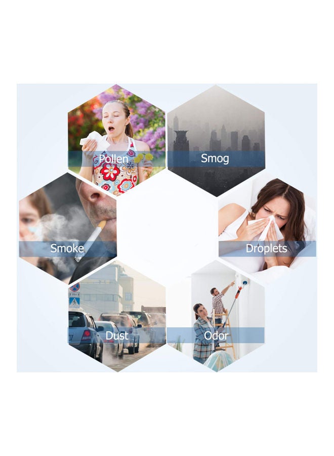 Nstar - 50-Piece Disposable Cotton Earloop 3 Ply Design Non-Woven Face Mask - Image 1