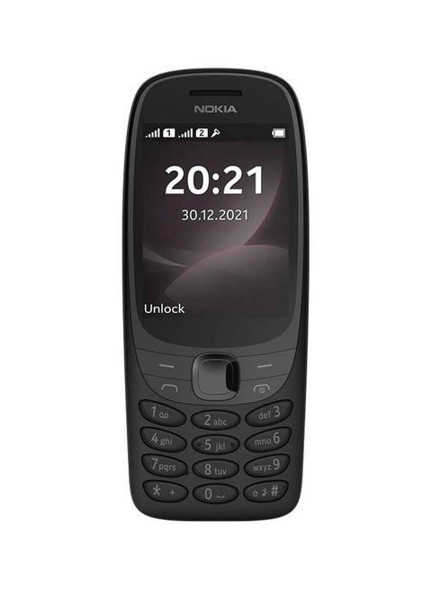 6310 Dual Sim Black 8MB RAM 16MB 2G- Middle East Version