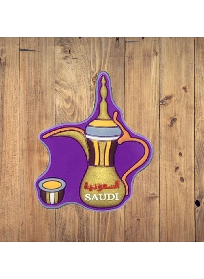 هاندسوم غيفت مغناطيس ثلاجة للزينة متعدد الألوان 5 x 5سم  - Image 2