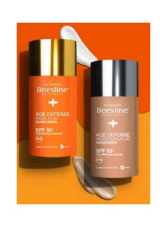 Beesline SPF 50 Age Defense Tinted Facial Fluid Sunscreen 40ml  - Image 2