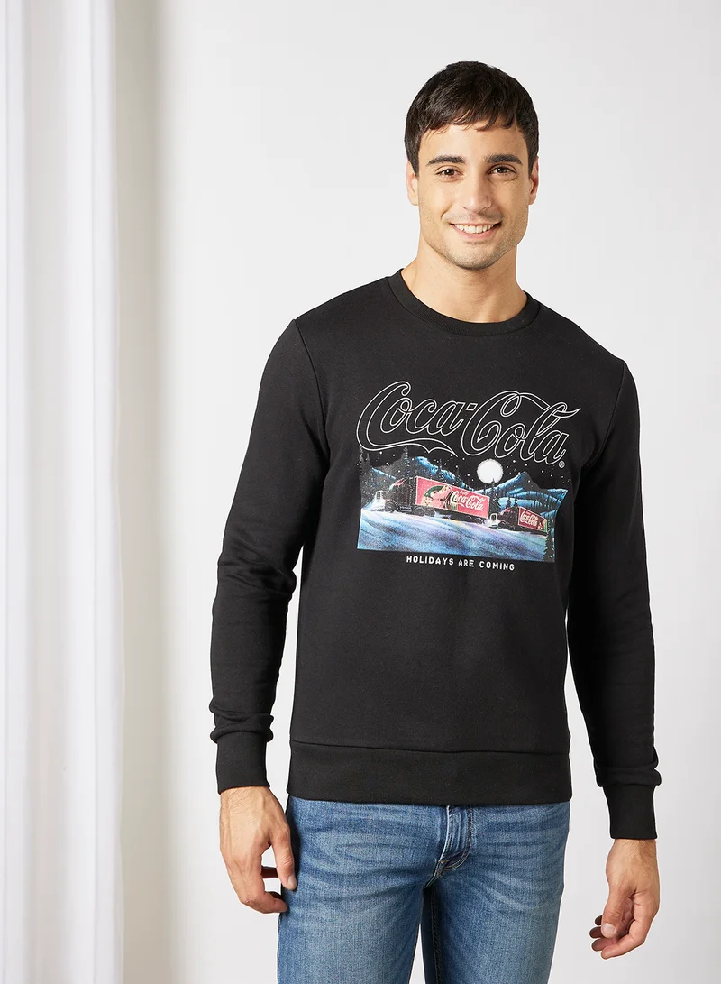 PRODUKT Coca-Cola Sweatshirt Black