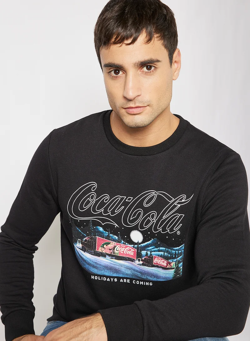 PRODUKT Coca-Cola Sweatshirt Black