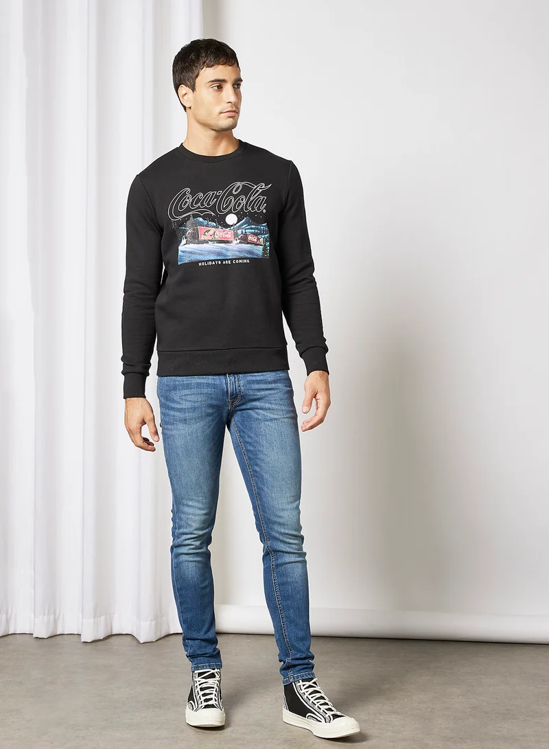 PRODUKT Coca-Cola Sweatshirt Black