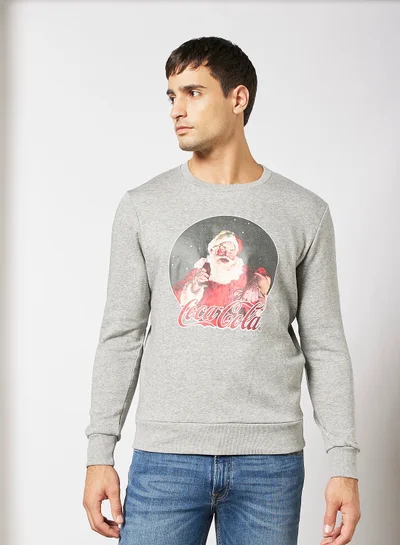 PRODUKT Coca-Cola Sweatshirt Grey