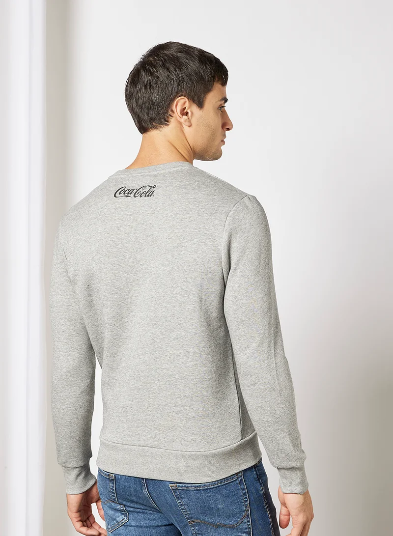 PRODUKT Coca-Cola Sweatshirt Grey