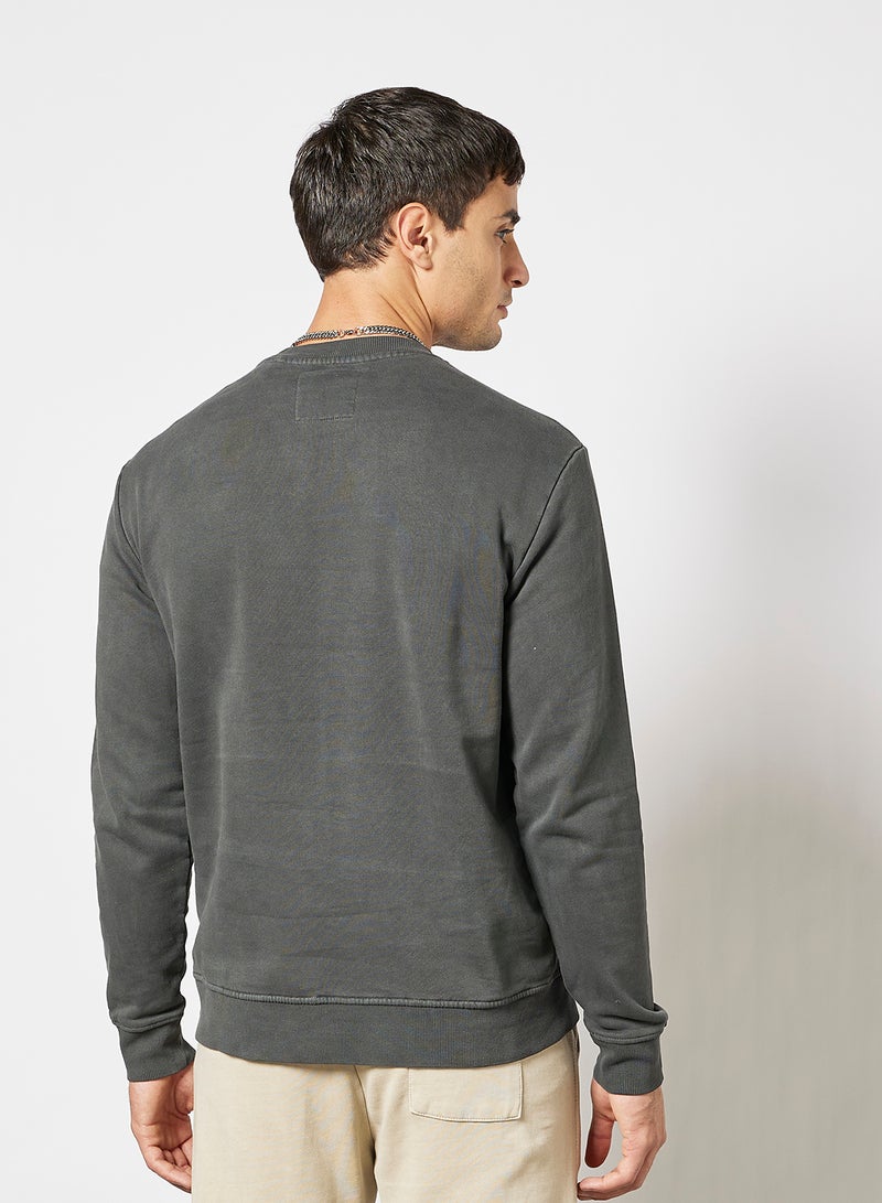 Only & Sons - Chest Pocket Sweatshirt Grey - Image 1