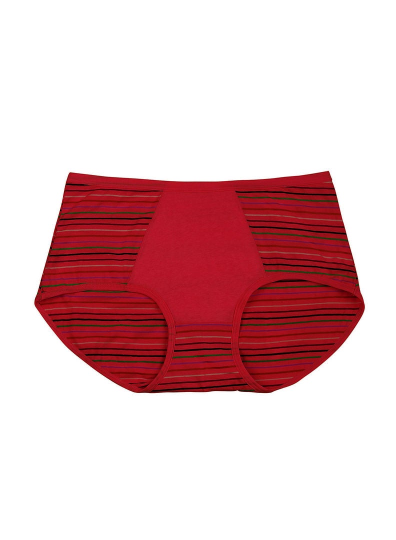 hush-hush mermaid Extra Large Soft Brief Red - Image 2
