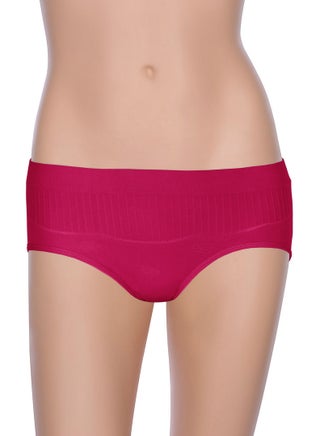 Floral Patterned Soft And Classic Brief Pink - v1637756171/N51568658V_1