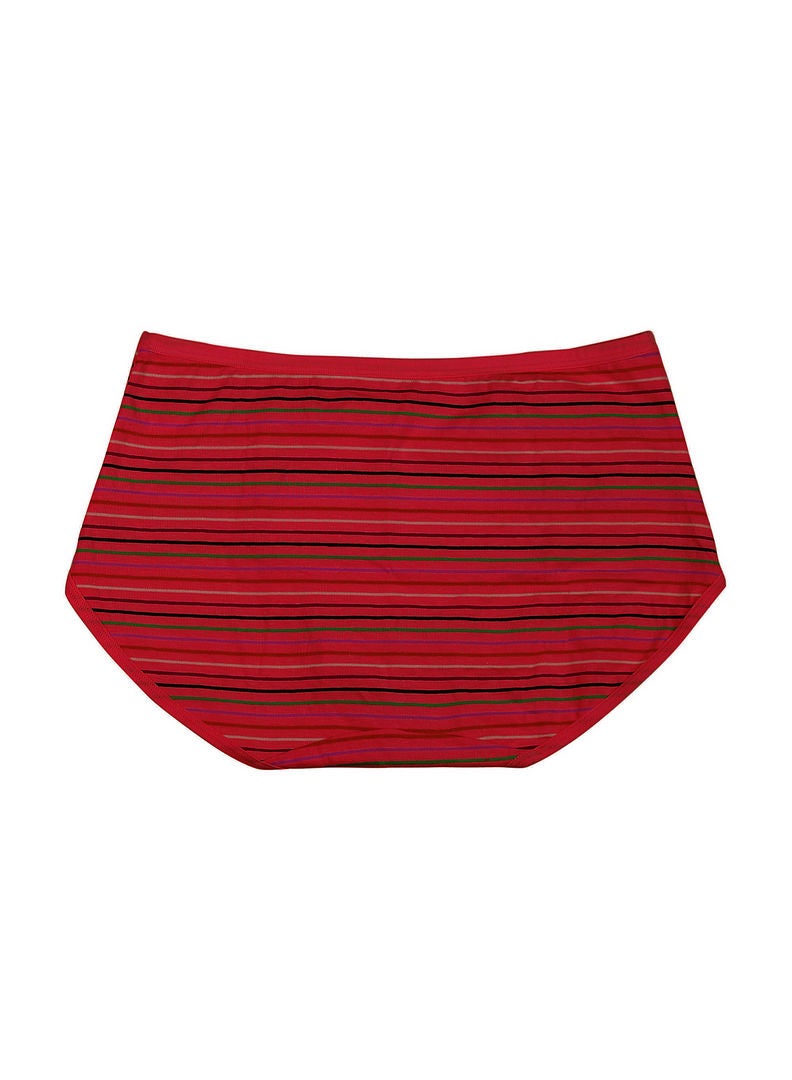 hush-hush mermaid Extra Large Soft Brief Red - Image 3