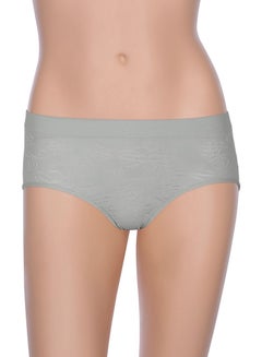 Vegan Random Pattern Brief Grey