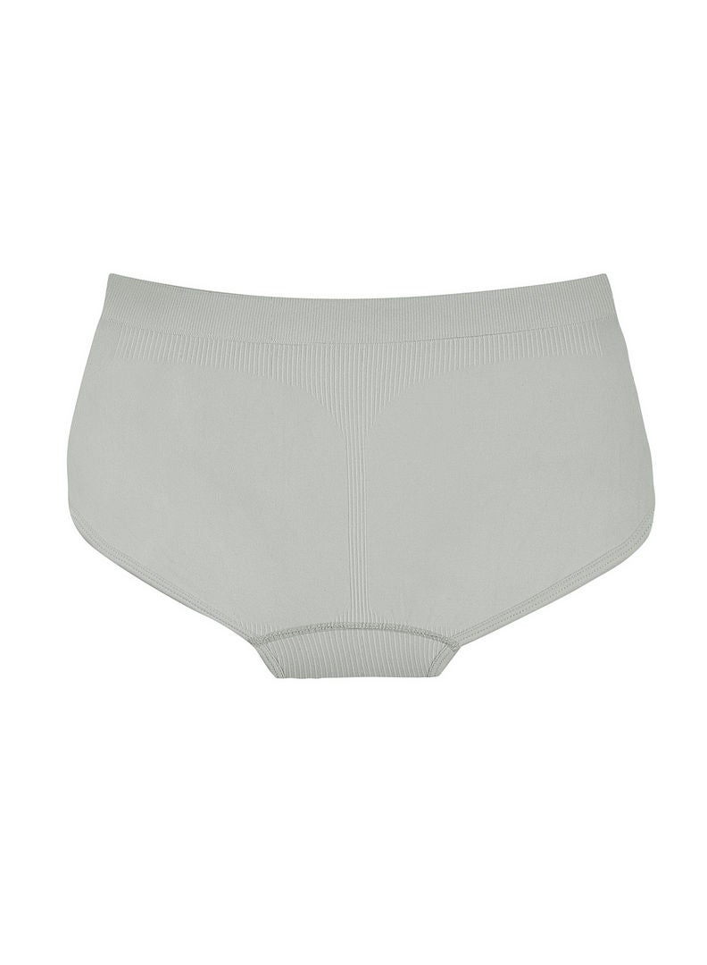 hush-hush mermaid - Vegan Random Pattern Brief Grey - Image 1