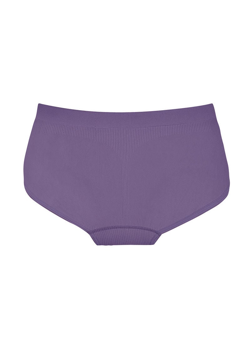 hush-hush mermaid - Vegan Random Pattern Brief Purple - Image 1