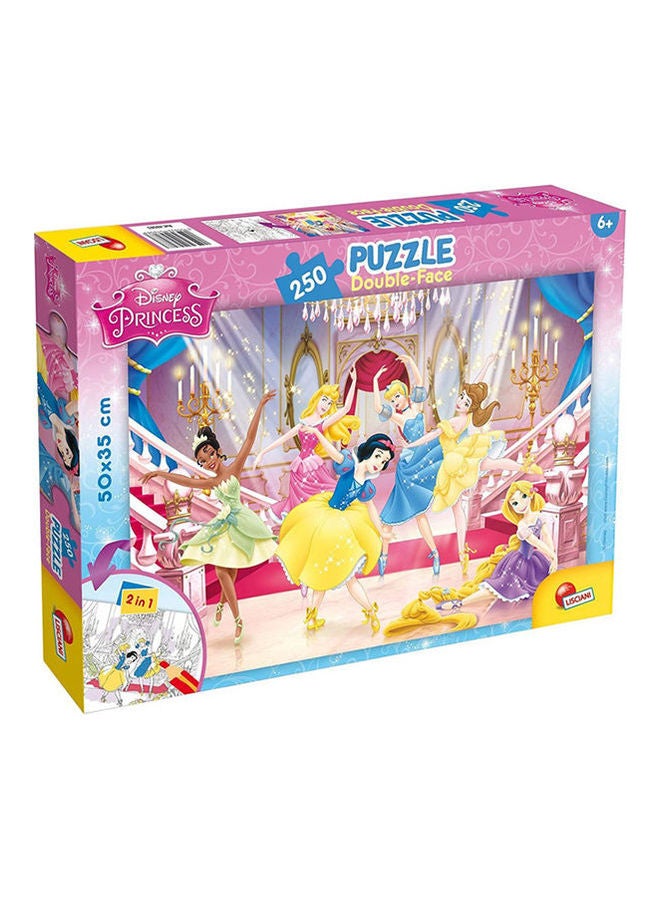 Double Side Disney Princess Shaped Puzzle