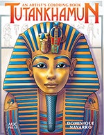 Tutankhamun: An Artist'S Coloring Book Paperback English by Featuring the artwork of by Dominique Navarro - 43079  - Image 2