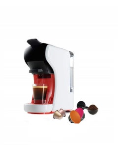 Coffee Maker 3in1 for Large capsules, small capsules, and coffee powder, 19 BAR 1450.0 W E03403 White