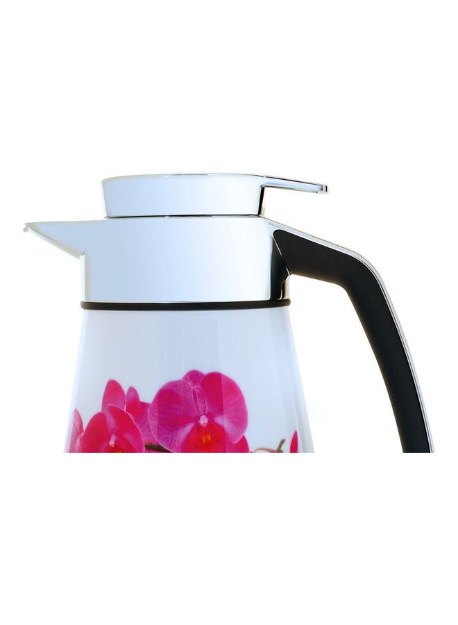 emsa Cone Thermal Jug White/Pink 1Liters - Image 2