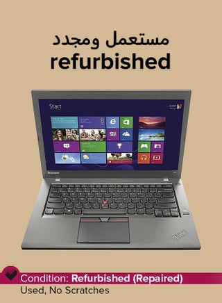 Refurbished - Thinkpad T450s Business Laptop With 14-Inch Display,Intel Core i5 Processor/5th Gen/8GB RAM/256GB SSD/Intel HD Graphics 5500 English Black - v1637764563/N52013045A_1