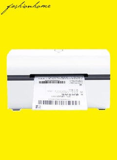 fashionhome Barcode Label Printer White  - Image 1