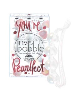invisibobble 3 Pcs - Waver The Traceless Hair Clip You're Pearlfect  - Image 2