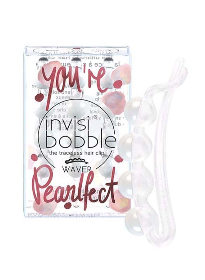 invisibobble 3 Pcs - Waver The Traceless Hair Clip You're Pearlfect - Image 3