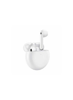 HUAWEI Wireless Bluetooth In-Ear FreeBuds 4 With Charging Case Ceramic White  - Image 1