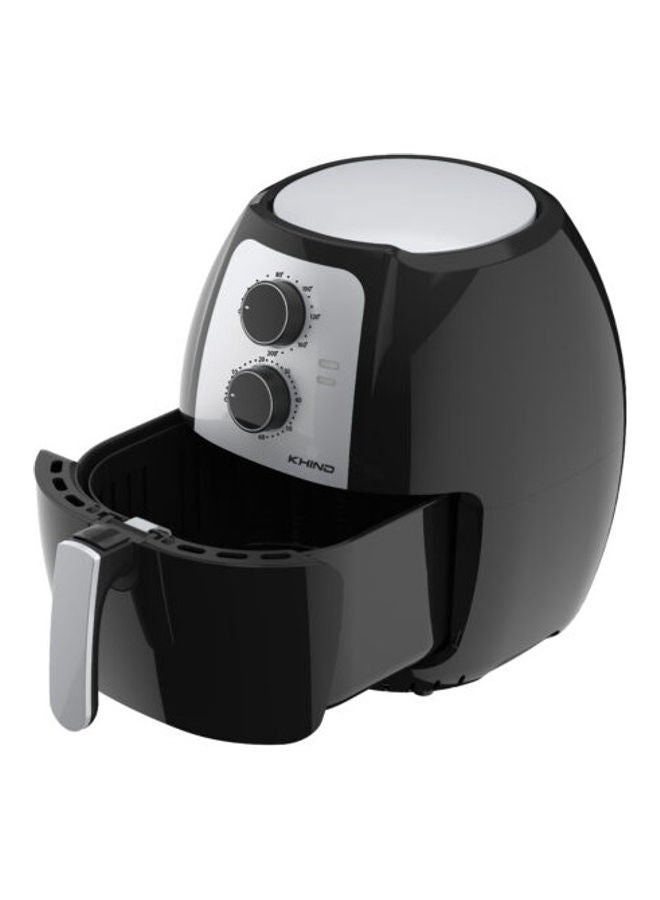 KHIND - Timer and Temperature Control Non-Stick Air Fryer 7.7 L 1800 W ARF77 Black - Image 1