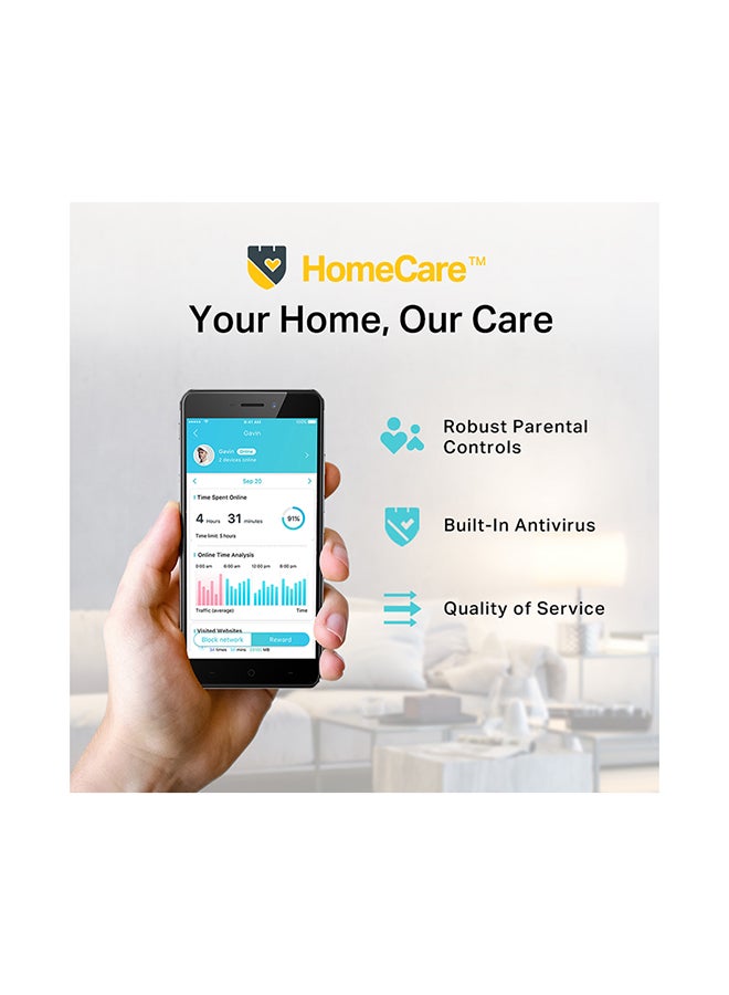TP-LINK - Deco X60 (3-Pack) AX3000 Whole Home Advanced Mesh Wi-Fi 6 System, Coverage for 4-7+ Bedroom Houses, Connect up to 150 Devices, WPA3 Security & Built-in Antivirus, Parental Controls, Works with Alexa White - Image 1