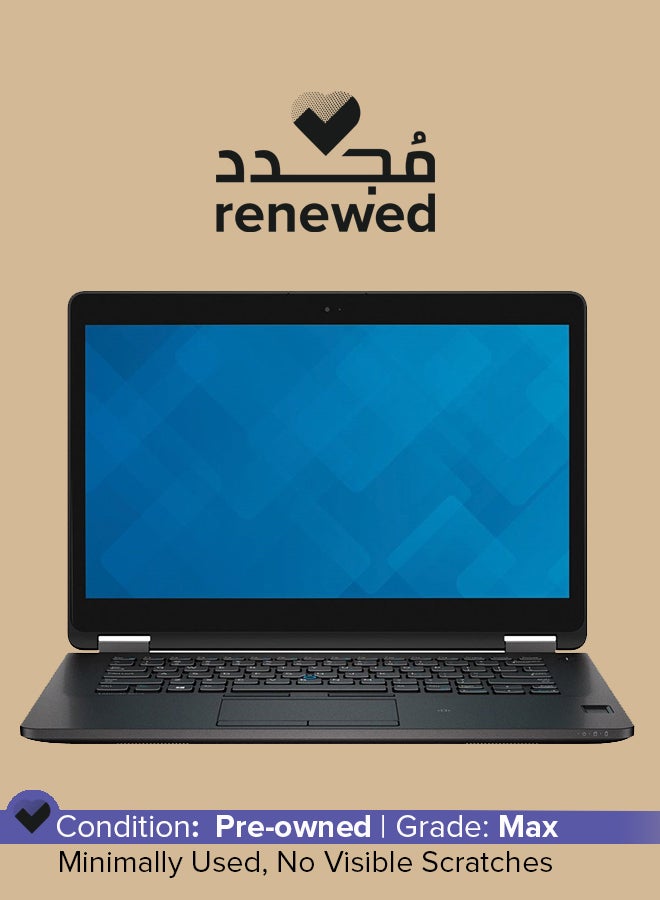 DELL - Renewed - Latitude E7470 (2016) Laptop With 14-Inch Touchscreen Display,Intel Core i5 Processor/6th Gen/8GB RAM/256GB SSD/1.74GB Intel HD Graphics 520 Black - Image 1