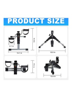 H PRO Foldable Mini Pedal Bike For Workout 18 x 12 x 10inch  - Image 4