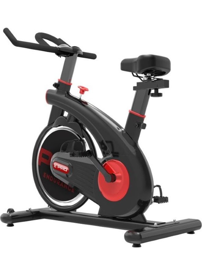 H PRO - Indoor LCD Display Exercise Bike With Chrome Flywheel 35kg - Image 1