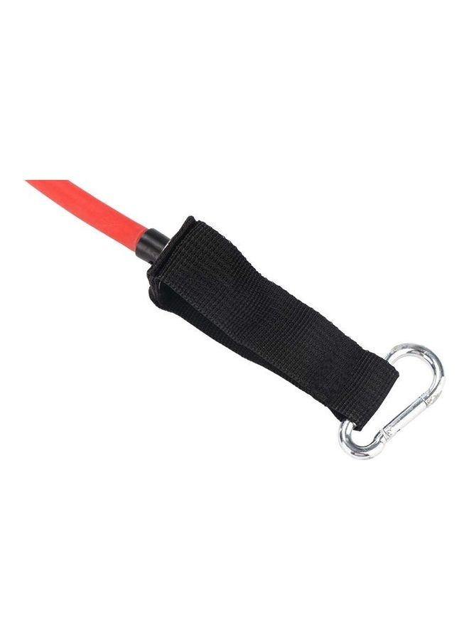 أتش برو طقم أشرطة مقاومة للتمارين الرياضية مكون من 11 قطعة مع حقيبة 28 x 20.5 x 7.5سم - Image 5