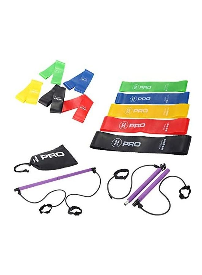 أتش برو طقم أربطة مطاطية مقاومة من اللاتكس مكون من 7 قطع - Image 5