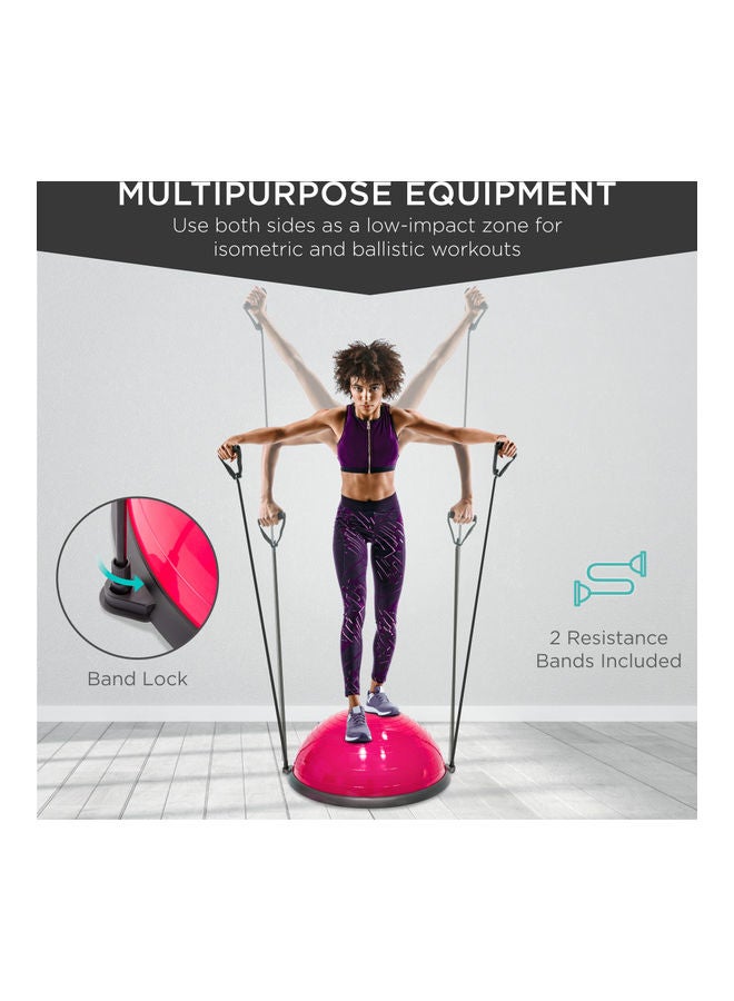 H PRO Balance Bosu Ball 35x23x10cm - Image 5