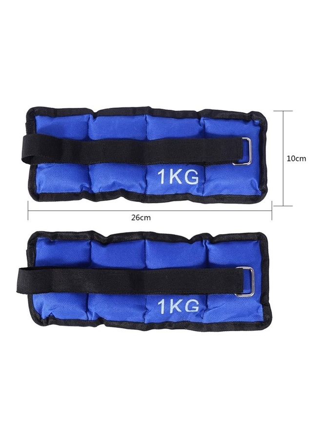 H PRO 2-Piece Adjustable Ankle And Leg Weight 2kg  - Image 3