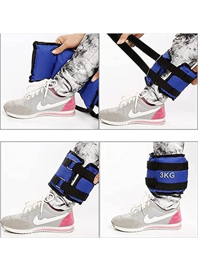 H PRO 2-Piece Adjustable Ankle And Leg Weight Set 2 x 3kg - Image 3