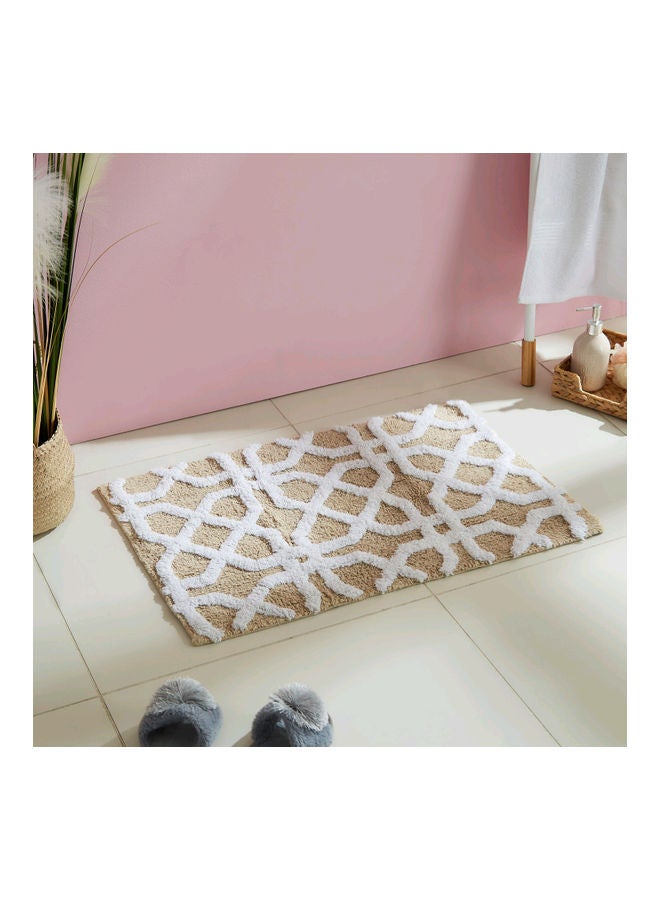 Cotton Bath Mat Multicolour 50 X 80cm - Image 5