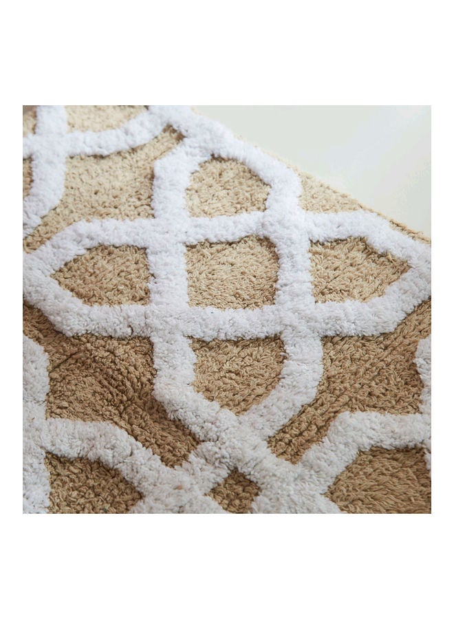Cotton Bath Mat Multicolour 50 X 80cm - Image 3