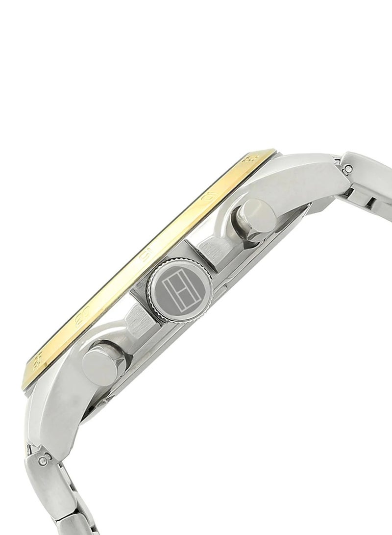 تومي هيلفيغر ساعة يد ديكر بقرص بلون أسود - طراز 1791559 للرجال - Image 4