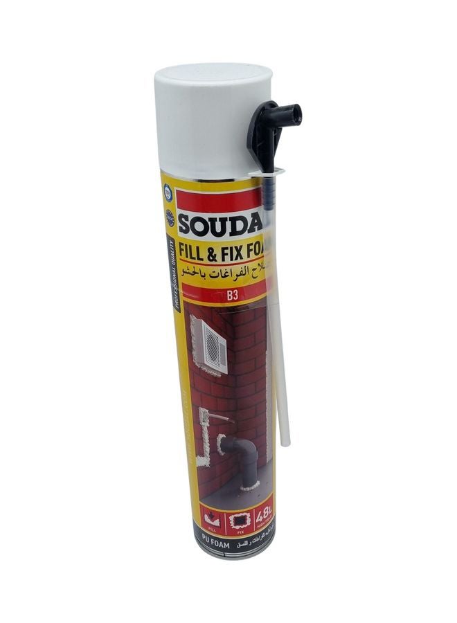 Soudal - Fill & Fix Foam Clear - Image 1