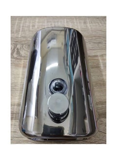 Wall Mounted Stainless Steel SUS304 Manual Press Anti Leak Soap Dispenser Silver 18 X 11.5 X 7cm - v1637826013/N52031804A_3