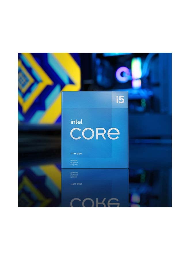 Intel - Core i5-11400F INB70811400FSRKP1 (Intel 500 Series & Select 400 Series Chipset) 65W FCLGA1200 DDR4-3200 PC/Client PCG 2019C Silver - Image 1