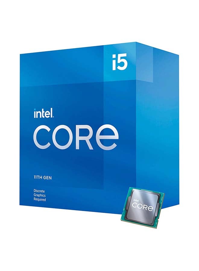 Intel - Core i5-11400F INB70811400FSRKP1 (Intel 500 Series & Select 400 Series Chipset) 65W FCLGA1200 DDR4-3200 PC/Client PCG 2019C Silver - Image 1