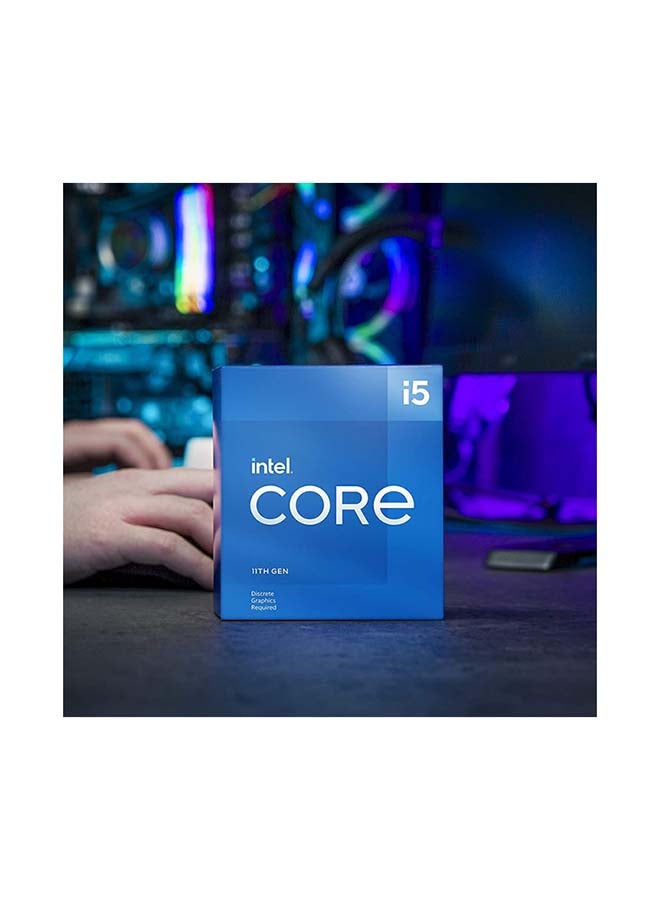 Intel - Core i5-11400F INB70811400FSRKP1 (Intel 500 Series & Select 400 Series Chipset) 65W FCLGA1200 DDR4-3200 PC/Client PCG 2019C Silver - Image 1