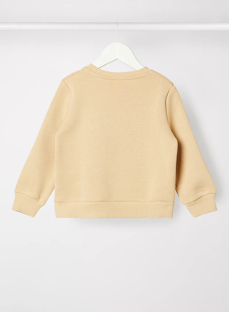 اونلي Girls Minnie Mouse Long Sleeve Sweatshirt