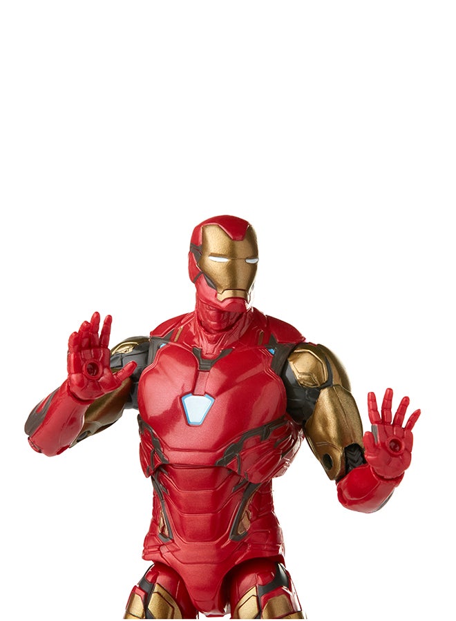 MARVEL - Hasbro  Legends Series 6-inch Scale Action Figure 2-Pack Toy Iron Man Mark 85 vs. Thanos, Infinity Saga character, Premium Design, 2 Figures and 15 Accessories - Image 1