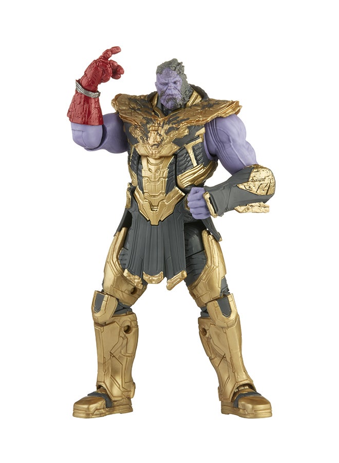 MARVEL - Hasbro  Legends Series 6-inch Scale Action Figure 2-Pack Toy Iron Man Mark 85 vs. Thanos, Infinity Saga character, Premium Design, 2 Figures and 15 Accessories - Image 1