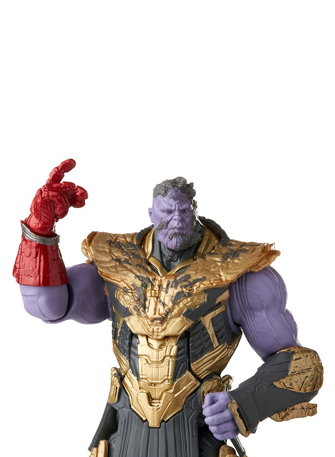 MARVEL - Hasbro  Legends Series 6-inch Scale Action Figure 2-Pack Toy Iron Man Mark 85 vs. Thanos, Infinity Saga character, Premium Design, 2 Figures and 15 Accessories - Image 1