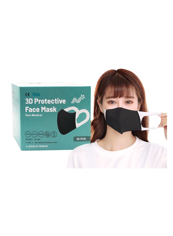 Nstar 50-Piece Adult 3D Mask - Image 1