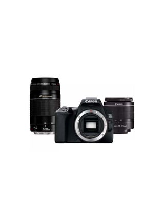 EOS 250D DSLR With EF-S 18-55mm f/3.5-5.6 III + EF 75-300mm f/4-5.6 III USM 24.1MP LCD - v1637836003/N52031780A_1